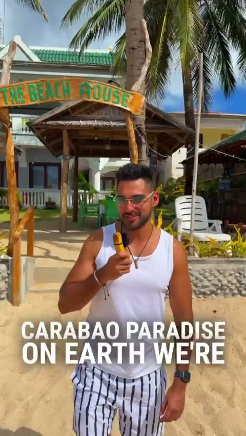 A guest's video of their stay: the beach, a fresh coconut, the room, the balcony and the sunset