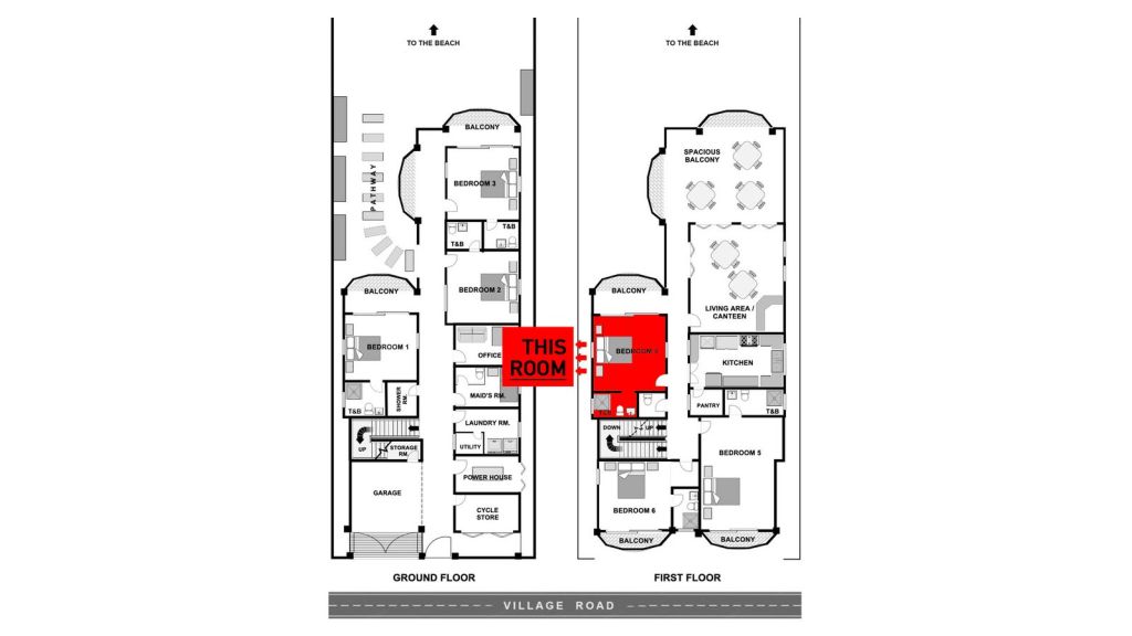 Premier – First Floor floor plan