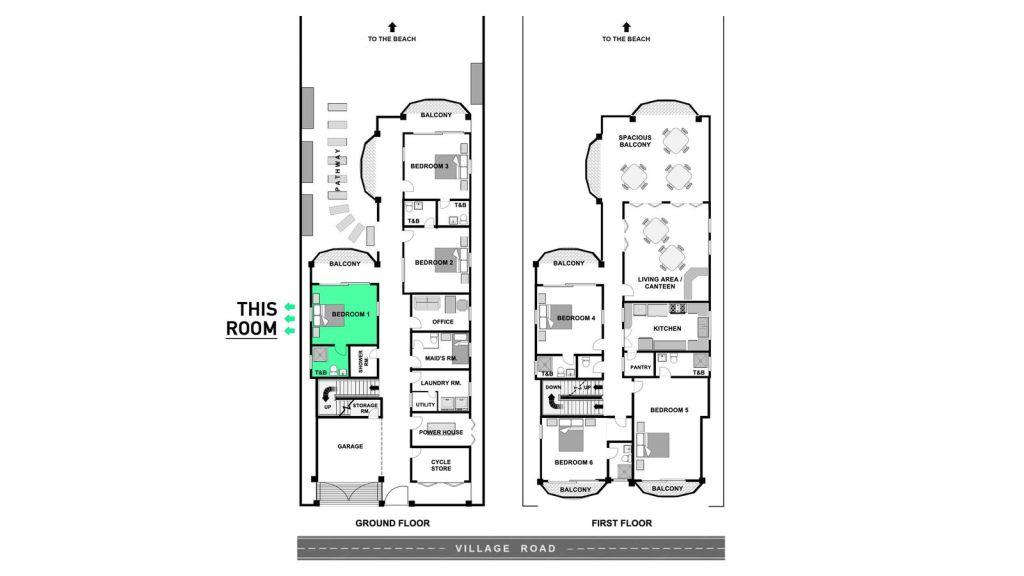 Premier – Garden Floor floor plan